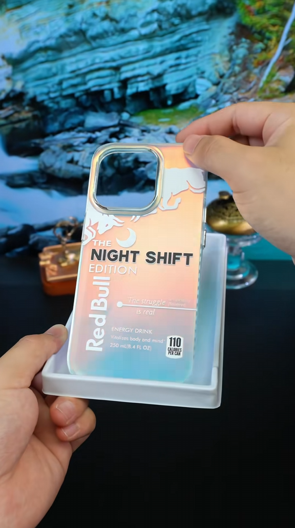 Red Bull Night Shift Blauw/Oranje
