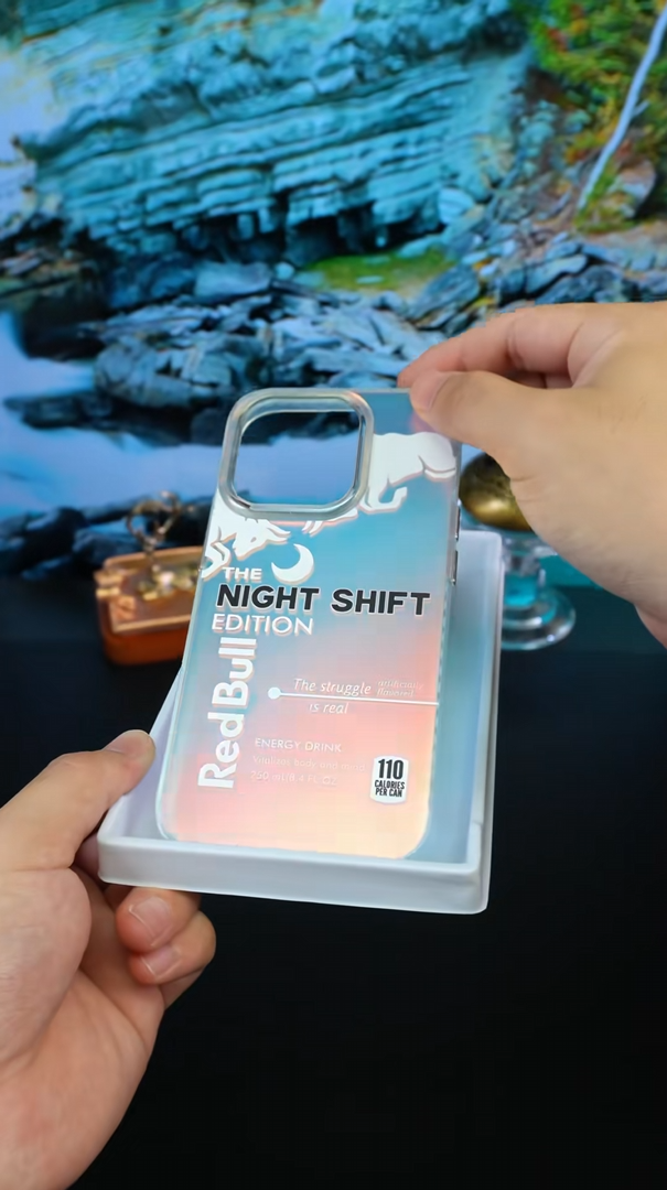 Red Bull Night Shift Blauw/Oranje